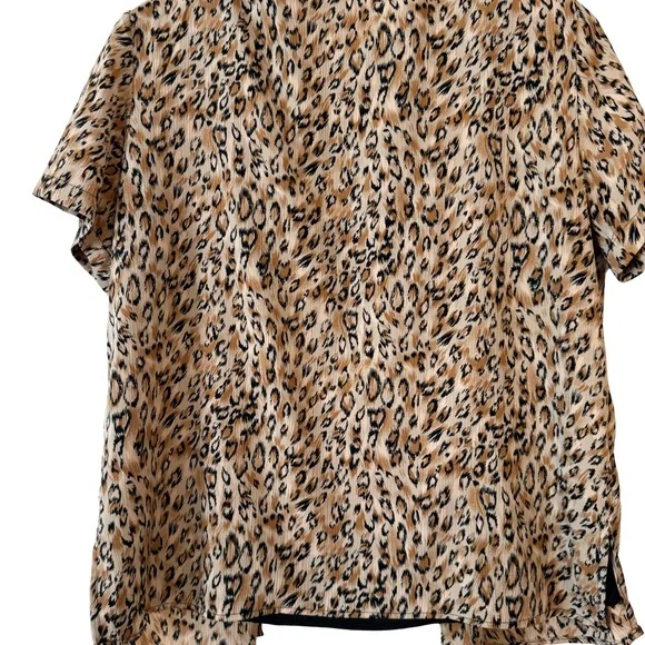 Elementz Animal Print Blouse - Picture 2 of 4